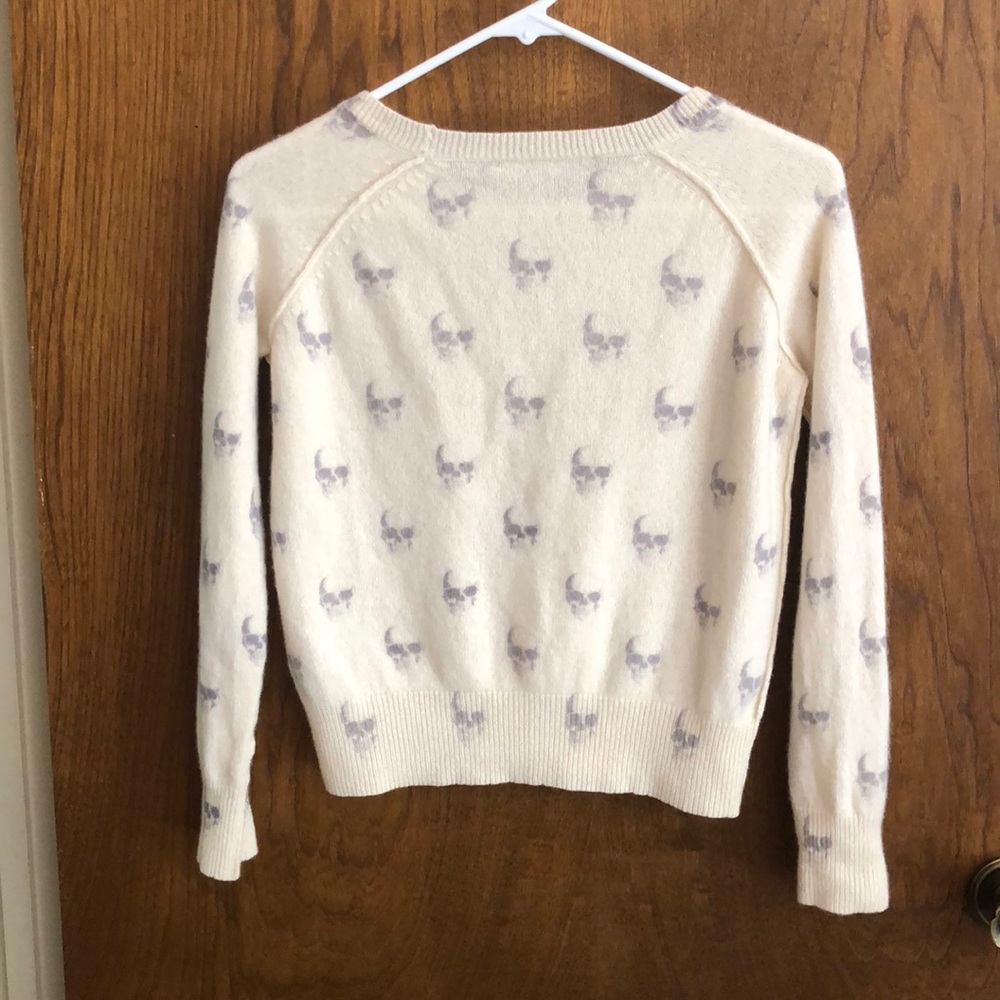 COPY - 360 cashmere skull sweater
